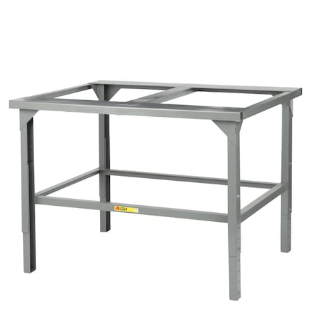 Little Giant Stationary Pallet Stand, 48" W x 48"L x 27.5 - 43.5"H, 4,000 lbs. Cap SPS4848AH